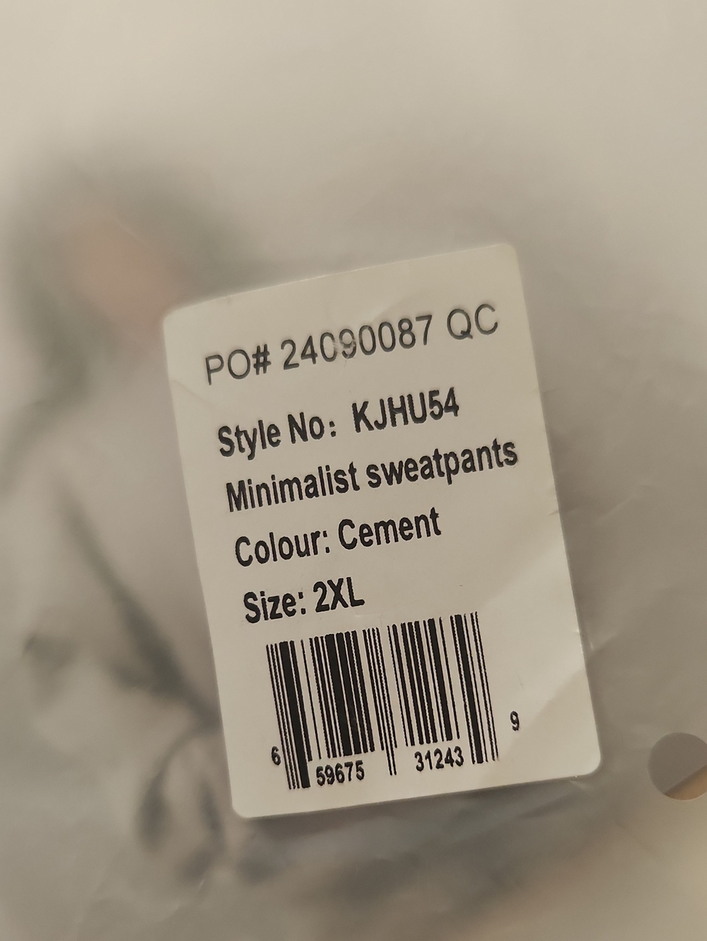 NWT Comfrt Sweatpants XXL - Picture 5 of 6